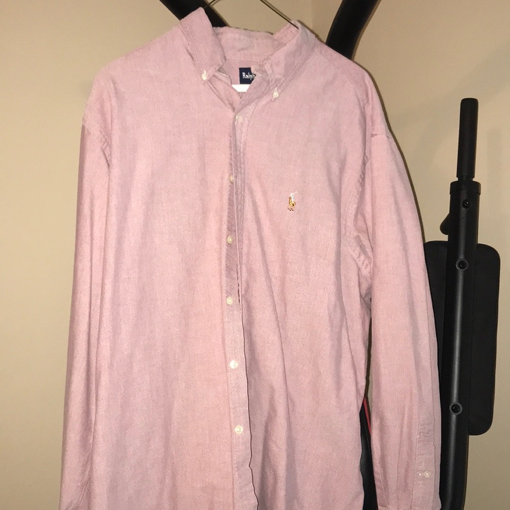 Men’s polo dress shirt